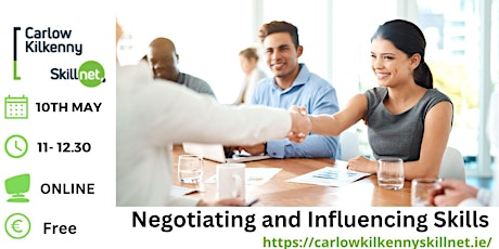 Negotiating and Influencing Skills primary image