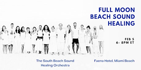 Full Moon Beach Sound Healing