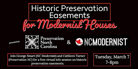 Historic Preservation Easements for Modernist Houses