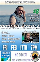 V.I.P. Reserved Seating Tickets at Dog Days Brewery w/Rodger Lizaola!