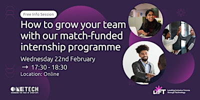 Match Funded Internship – Info Session for Businesses