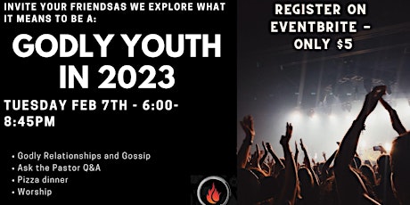 Godly Youth 2023 with Pastor Joel primary image