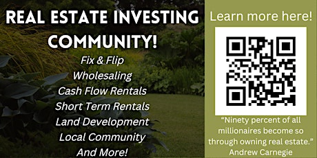 Real Estate Investing  & Wealth Building!