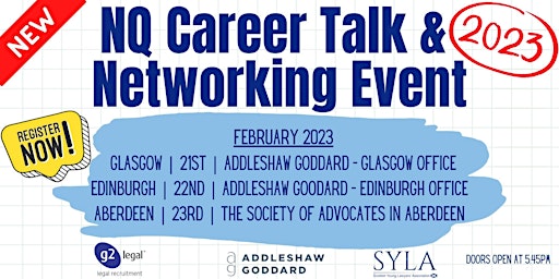 NQ Career Talk - Glasgow