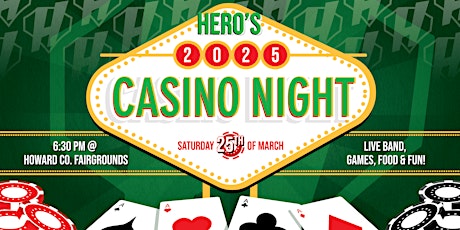 Hero's 2025 Casino Night Fundraiser