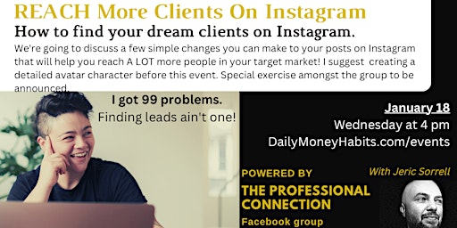 Network, Then > REACH More Dream Clients On Instagram