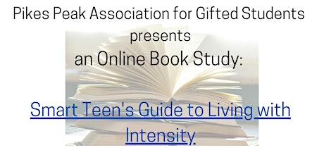 Winter Book Study: The Smart Teen's Guide to Living with Intensity