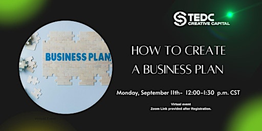 How to create a Business Plan