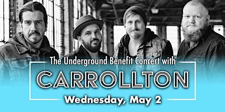 THE UNDERGROUND 2018 BENEFIT CONCERT - WITH CARROLLTON primary image