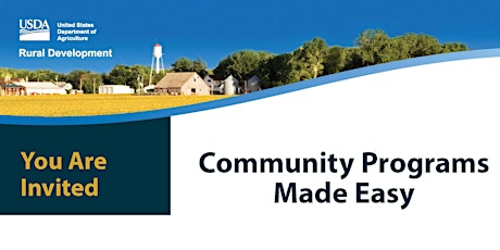 Community Programs Made Easy Workshop primary image