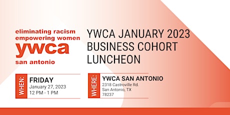YWCA Business Cohort Luncheon - January 2023