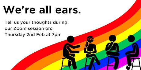 Belfast Pride Focus Group Session  - Thursday 2nd Feb @ 7pm