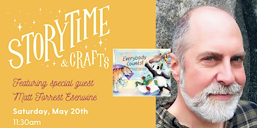 Storytime & Craft with Special Guest Matt Forrest Esenwine