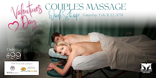 Valentine's Day Couples Massage Workshop at MaKami College