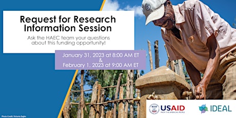 Request for Research Information Sessions