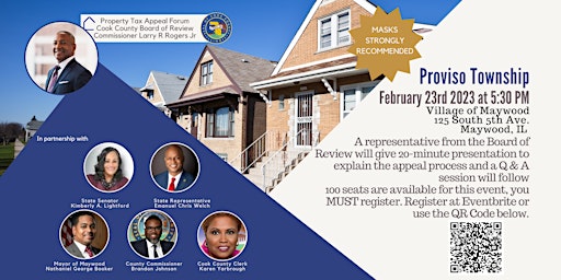 Property Tax Appeal Forum Hosted by Commissioner Larry Rogers Jr.