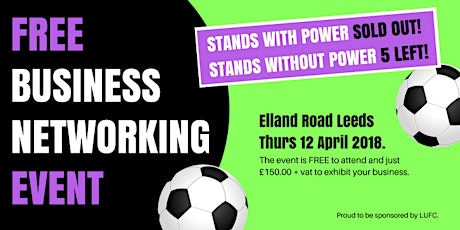 Image principale de FREE business networking event at Elland Road LEEDS