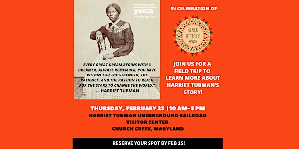 BHM: Field Trip to Harriet Tubman Underground Railroad Visitor Center