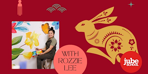 Lunar New Year: Year of the Rabbit Illustration with Rozzie Lee