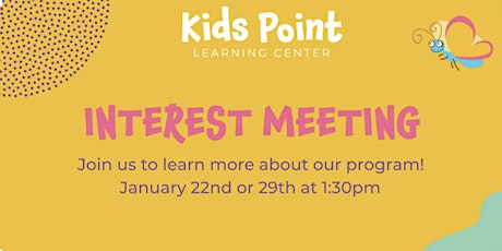 Interest Meeting (January 29th, 2023)