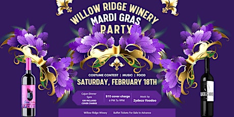 Mardi Gras Party with Zydeco Voodoo