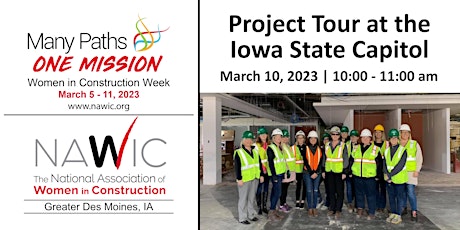 WIC Week Project Tour - Iowa State Capitol