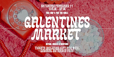 Galentines Market | Nurture x Ritual Brass