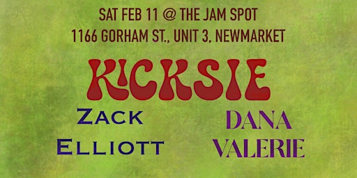 KICKSIE, Zack Elliott, & Dana Valerie LIVE at The Jam Spot