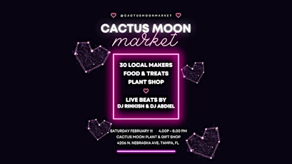 Cactus Moon Valentine Market