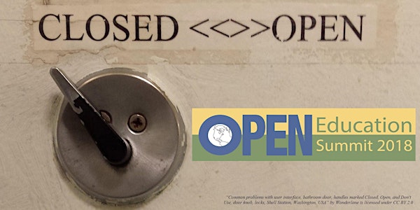Open Education Summit 2018