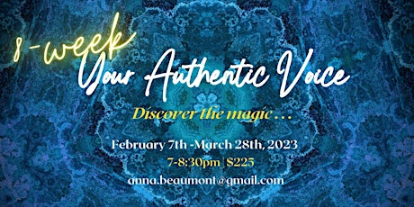 8-week Your Authentic Voice class