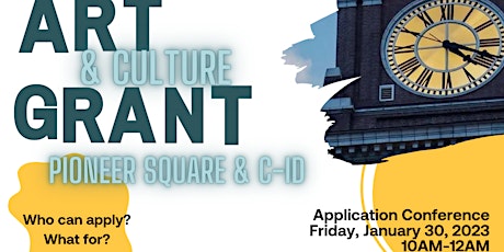 Art Grant Applicant Conference