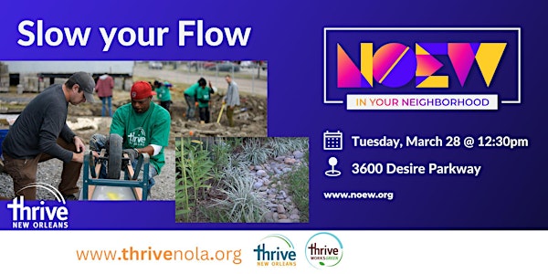 Rain, rain, won't go away; let's manage storm water a better way.