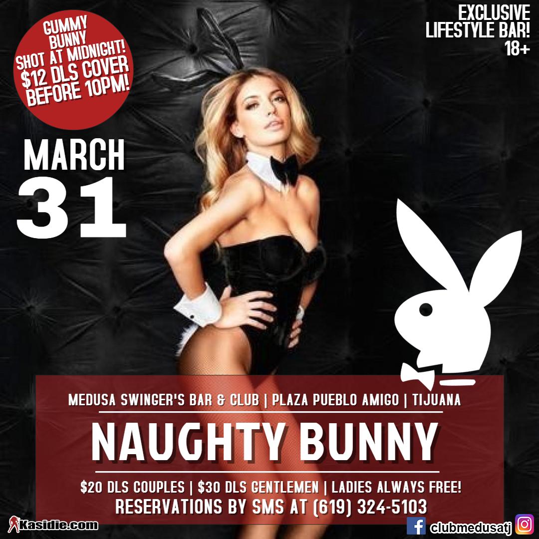 Naughty Bunny at Club Medusa - 31 MAR 2018