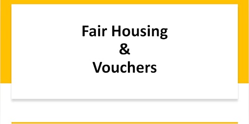 Fair Housing and Vouchers