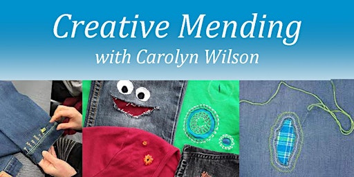 Creative Mending - A new way to "upcycle" your clothing.