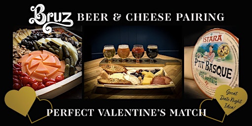 Valentine's Beer and Cheese Pairing at Bruz Brewery (Midtown)
