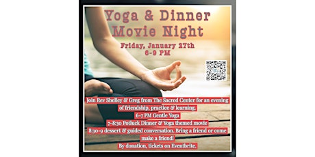 Yoga & Dinner Movie Night