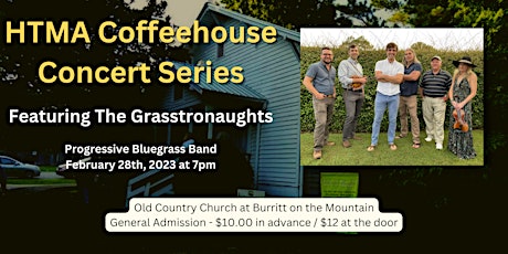 2023 Coffeehouse Concert Series Featuring The Grasstronaughts