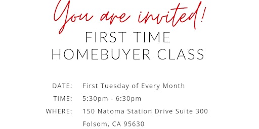 First-Time Home Buyer Class