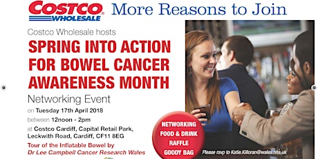 Bowel Cancer Awareness Month Networking primary image