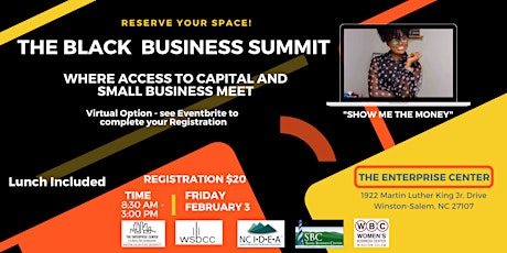 Black Business Summit-Where Access To Capital and Small Business Meet