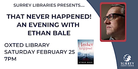 That never happened!  An Evening with Local Author Ethan Bale
