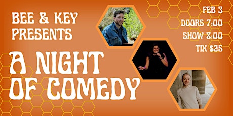 Comedy & Cocktails: Bee & Key Presents A Night of Comedy