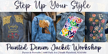 Step Up Your Style: Denim Jacket Painting Workshop
