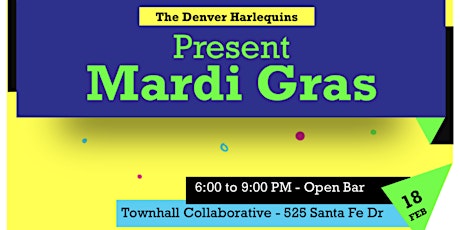 Denver Harlequins Presents Mardi Gras 2023