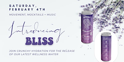 Crunchy Hydration Bliss Launch - Movement, Mocktails + Music