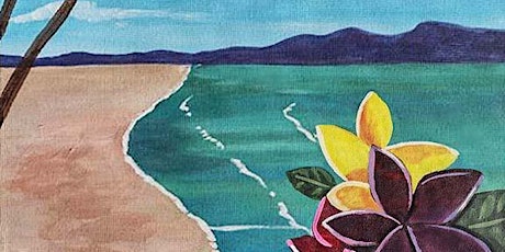 Sip and Paint - "Ocean Breeze Aloha"  Carte Hotel