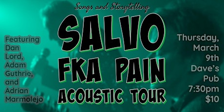 Salvo FKA Pain Acoustic Tour at Dave's Pub