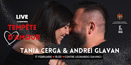 Tempête d'Amour: Tania Cerga & Andrei Glavan Live